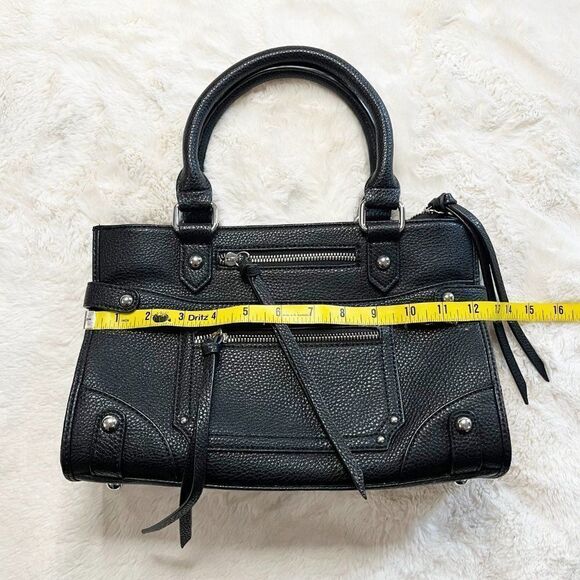 Charming Charlie Black Satchel Bag - Picture 3 of 13